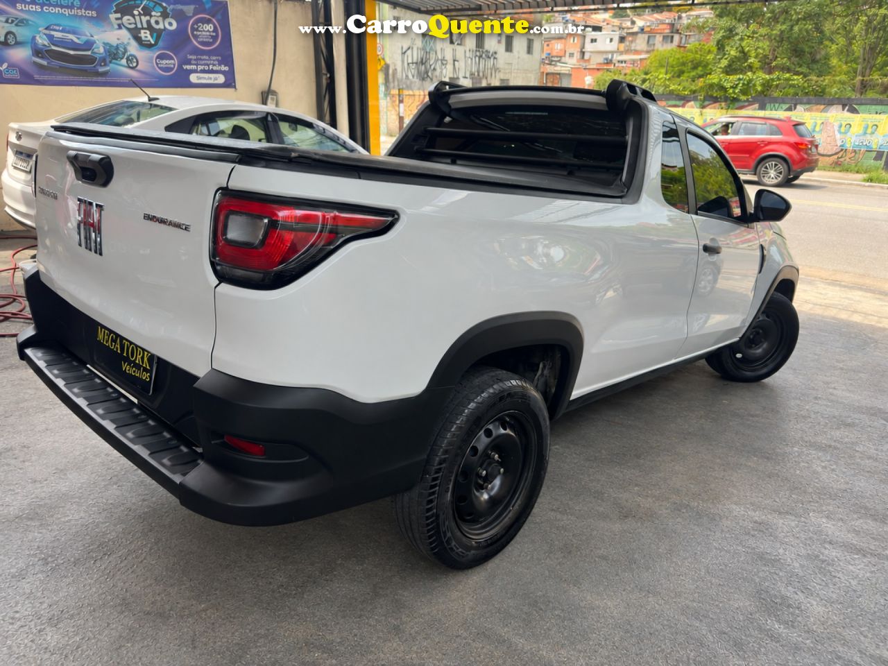 FIAT   STRADA ENDURANCE 1.4 FLEX 8V CS PLUS   BRANCO 2023 1.4 FLEX - Loja
