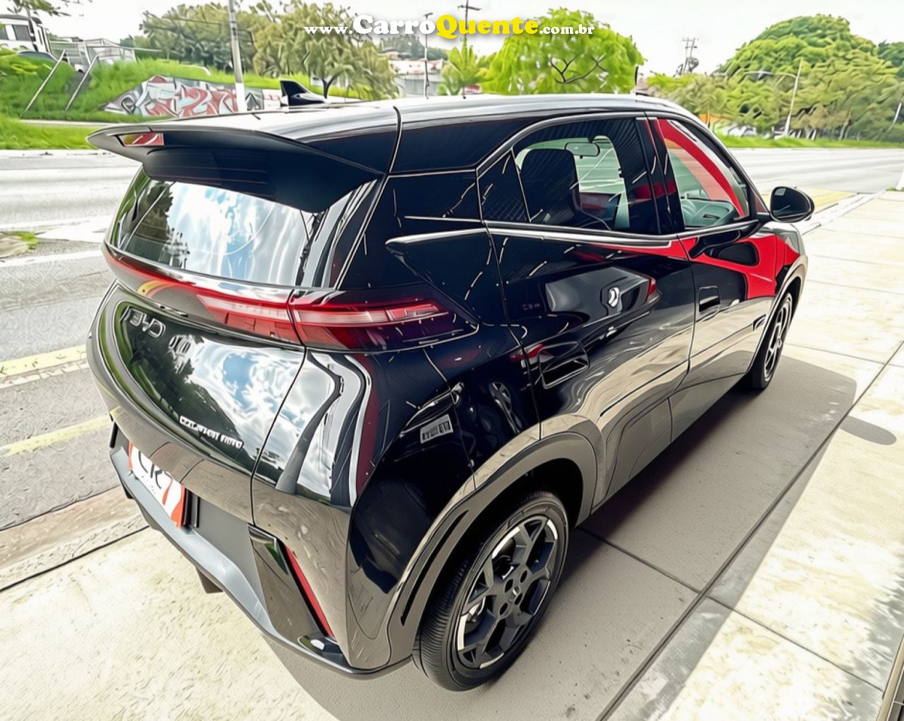 BYD   DOLPHIN MINI (ELÉTRICO)   PRETO 2027 eletrico GASOLINA - Loja