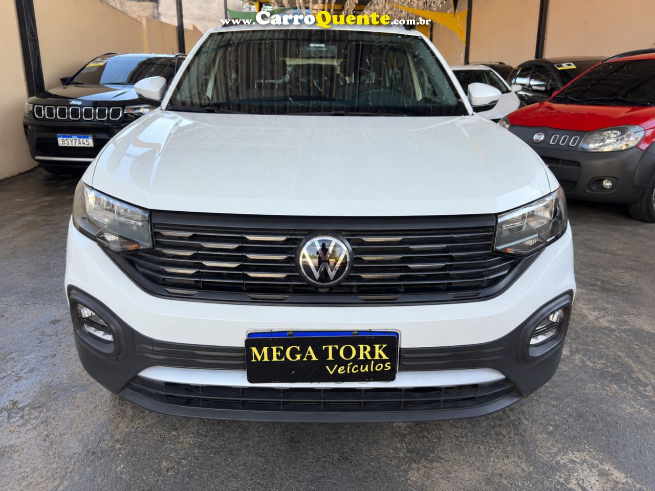 VOLKSWAGEN   T-CROSS COMFOR. 200 TSI 1.0 FLEX 5P AUT.   BRANCO 2023 1.0 FLEX - Loja