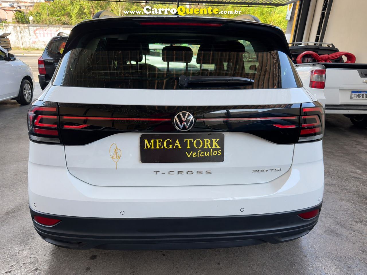VOLKSWAGEN   T-CROSS COMFOR. 200 TSI 1.0 FLEX 5P AUT.   BRANCO 2023 1.0 FLEX - Loja