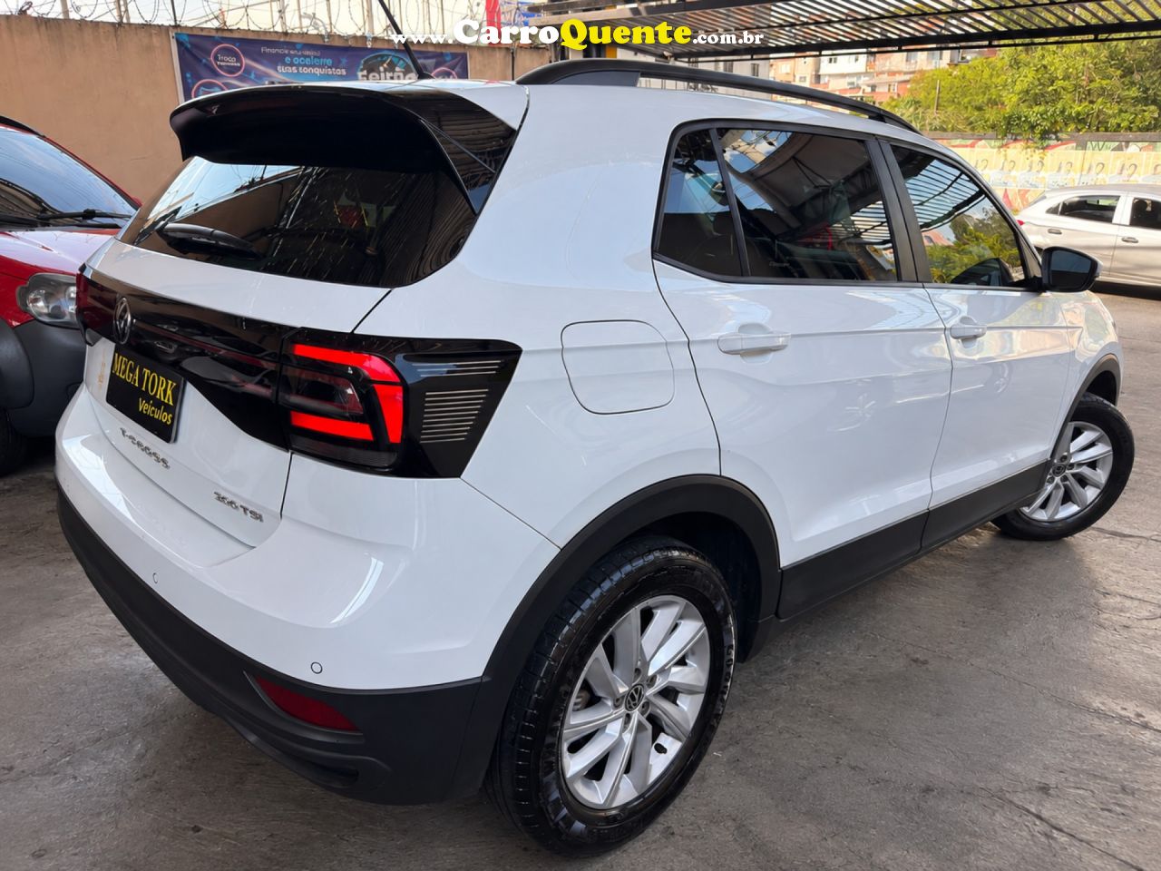 VOLKSWAGEN   T-CROSS COMFOR. 200 TSI 1.0 FLEX 5P AUT.   BRANCO 2023 1.0 FLEX - Loja
