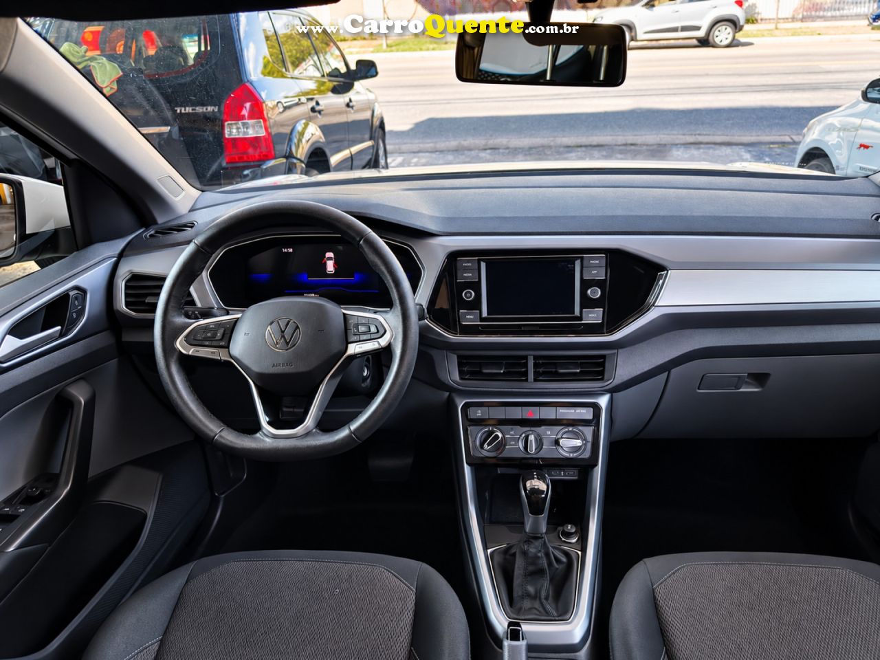 VOLKSWAGEN   T-CROSS COMFOR. 200 TSI 1.0 FLEX 5P AUT.   BRANCO 2023 1.0 FLEX - Loja