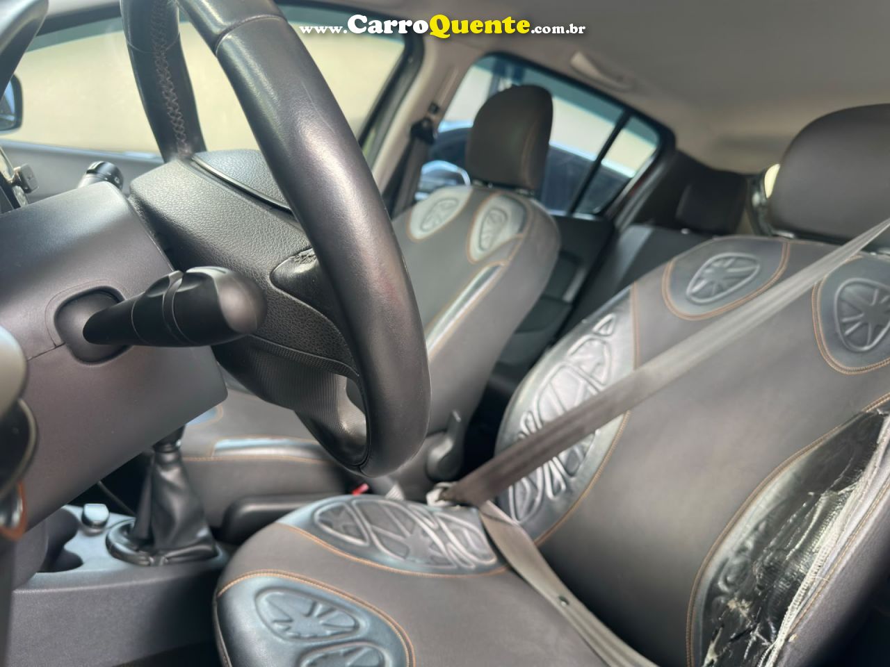 RENAULT   SANDERO STEPWAY HI-POWER 1.6 8V 5P   PRETO 2016 1.6 GASOLINA - Loja