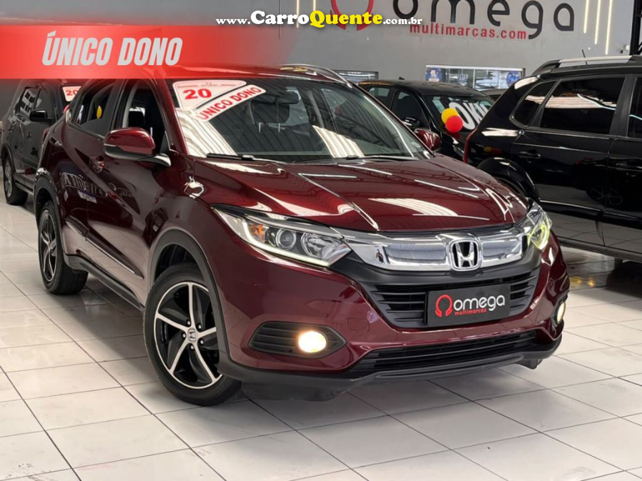 HONDA   HR-V EX CVT   VERMELHO 2020 1.6 FLEX - Loja