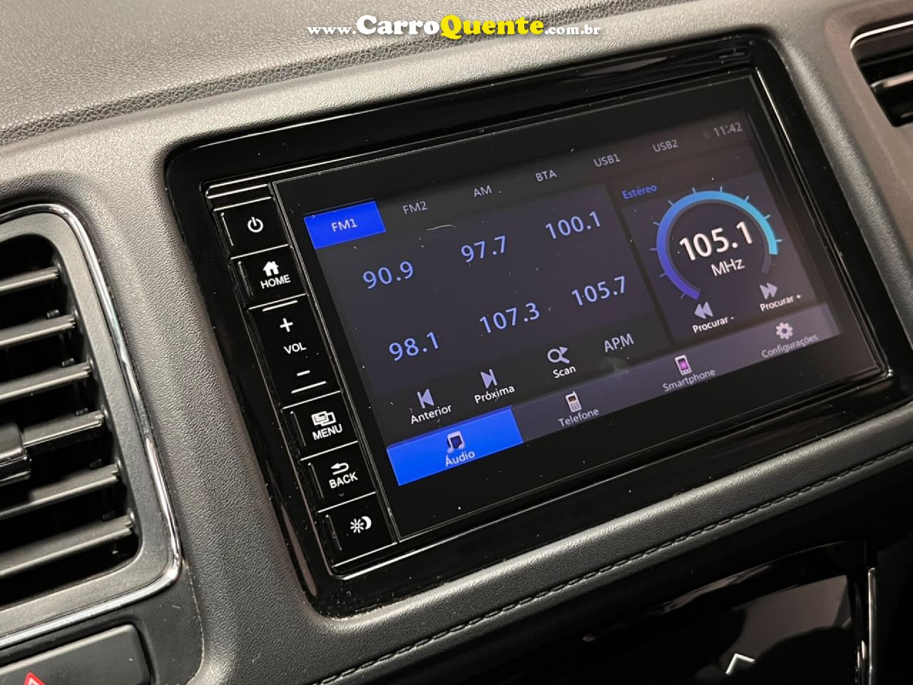 HONDA   HR-V EX CVT   VERMELHO 2020 1.6 FLEX - Loja