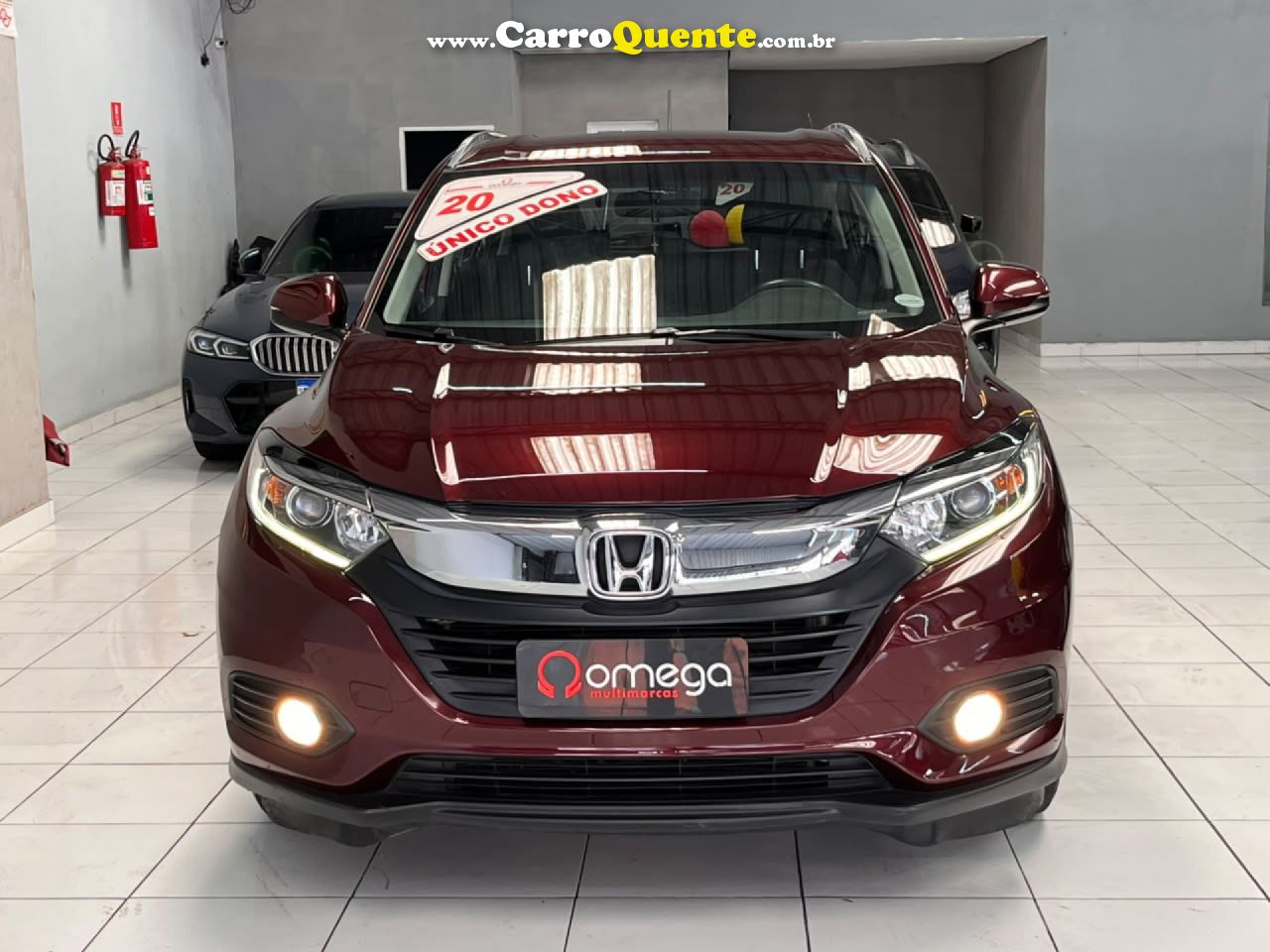 HONDA   HR-V EX CVT   VERMELHO 2020 1.6 FLEX - Loja