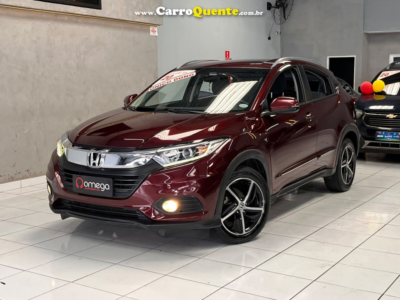 HONDA   HR-V EX CVT   VERMELHO 2020 1.6 FLEX - Loja
