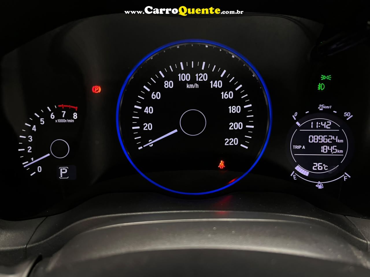 HONDA   HR-V EX CVT   VERMELHO 2020 1.6 FLEX - Loja