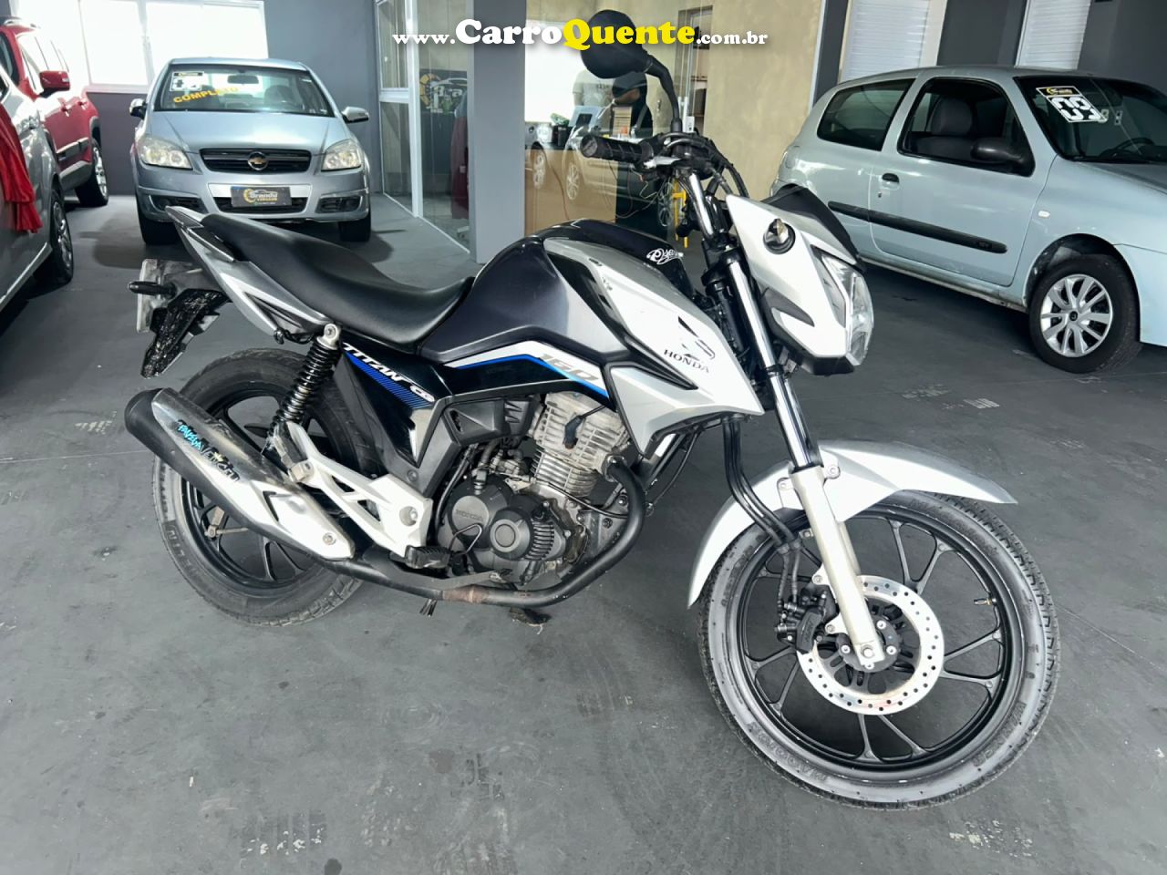 HONDA   CG 160 TITAN FLEXONEED.ESPECIAL 40 ANOS   CINZA 2022 160 GASOLINA - Loja
