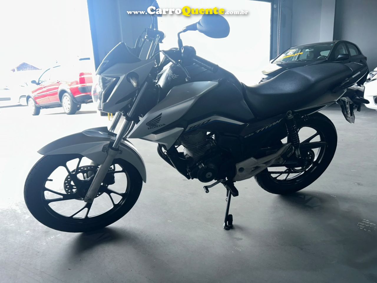 HONDA   CG 160 TITAN FLEXONEED.ESPECIAL 40 ANOS   CINZA 2022 160 GASOLINA - Loja