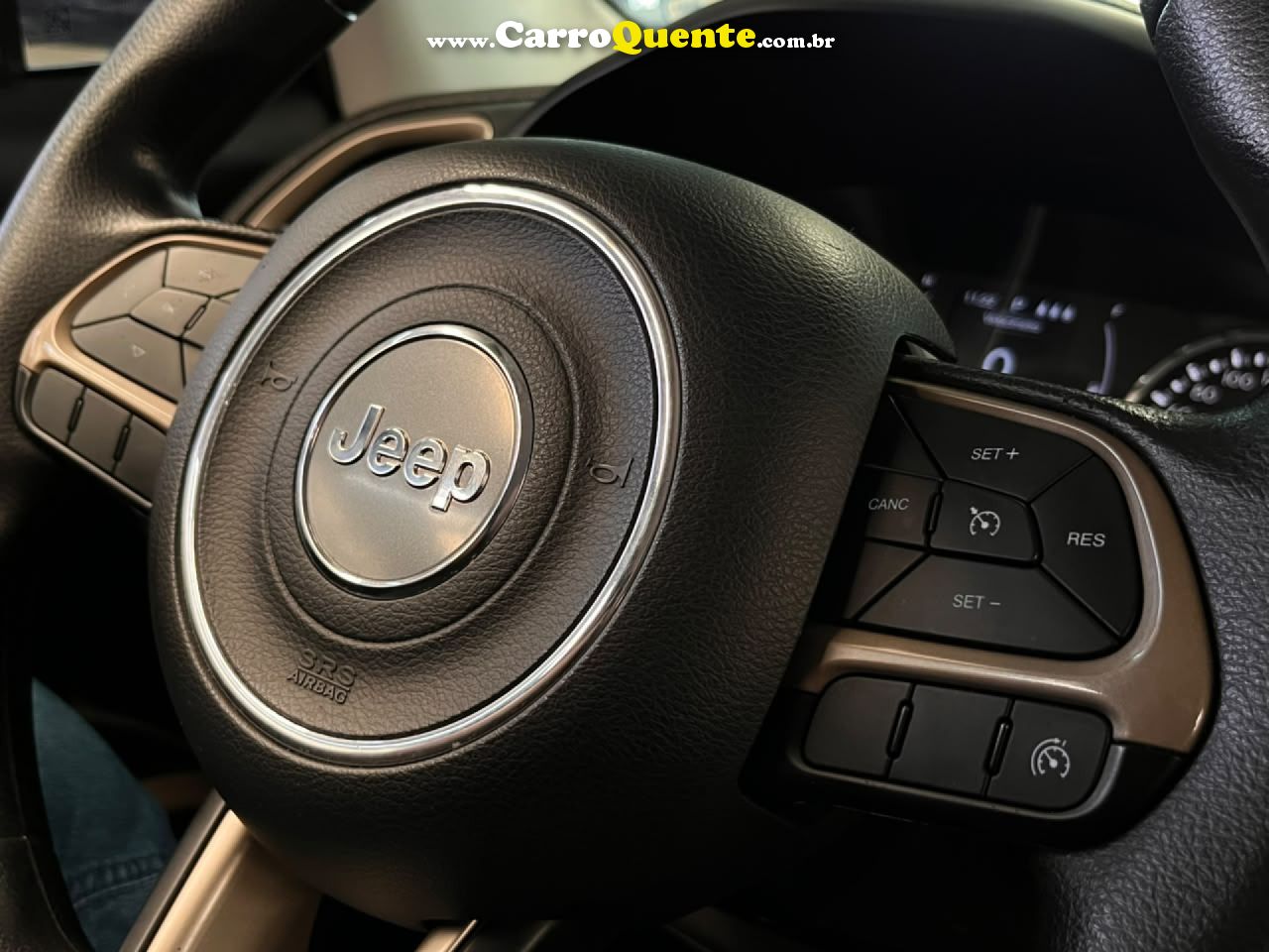 JEEP   RENEGADE SPORT 1.8 4X2 FLEX 16V AUT.   PRETO 2018 1.8 FLEX - Loja