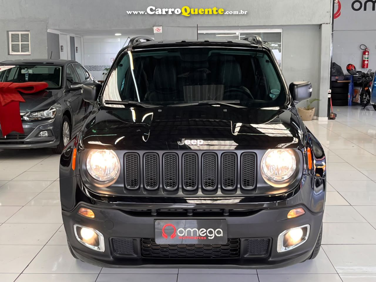 JEEP   RENEGADE SPORT 1.8 4X2 FLEX 16V AUT.   PRETO 2018 1.8 FLEX - Loja