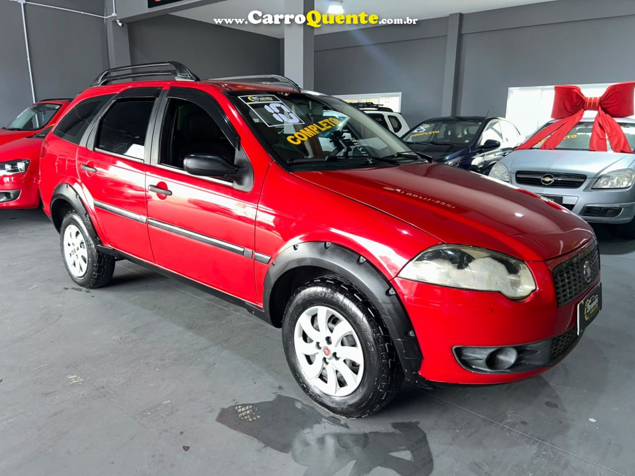 FIAT   PALIO WEEKEND TREKKING 1.4 FIRE FLEX 8V   VERMELHO 2010 1.4 FLEX - Loja