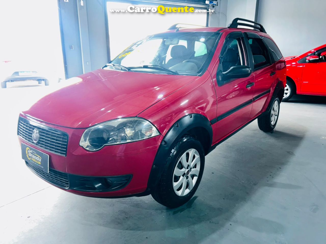 FIAT   PALIO WEEKEND TREKKING 1.4 FIRE FLEX 8V   VERMELHO 2010 1.4 FLEX - Loja