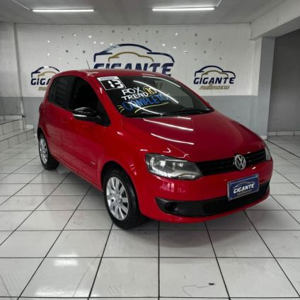 VOLKSWAGEN   FOX 1.0 MI TOTAL FLEX 8V 5P   VERMELHO 2013 1.0 FLEX
