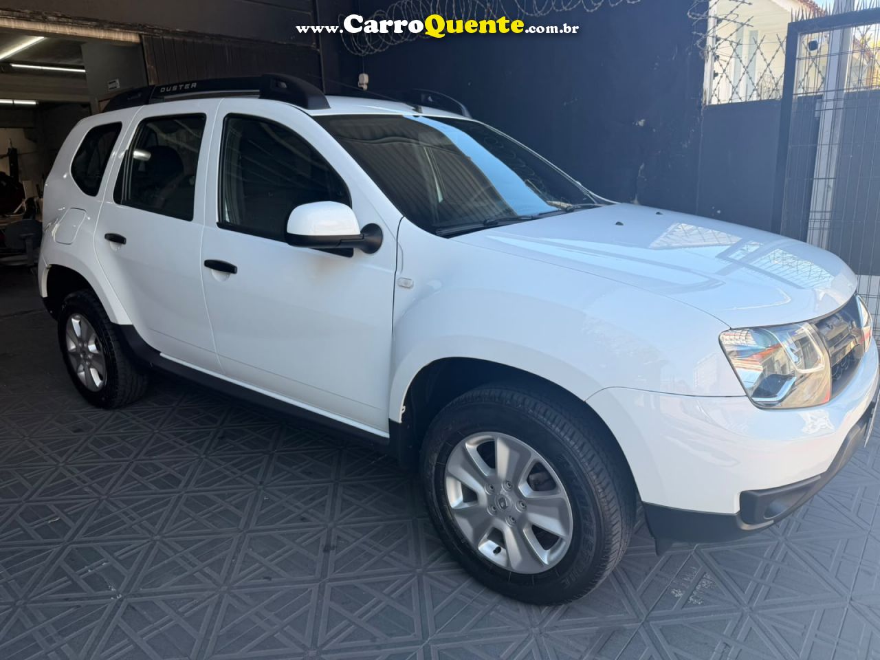 RENAULT   DUSTER EXPRESSION 1.6 HI-FLEX 16V MEC.   BRANCO 2019 1.6 FLEX - Loja