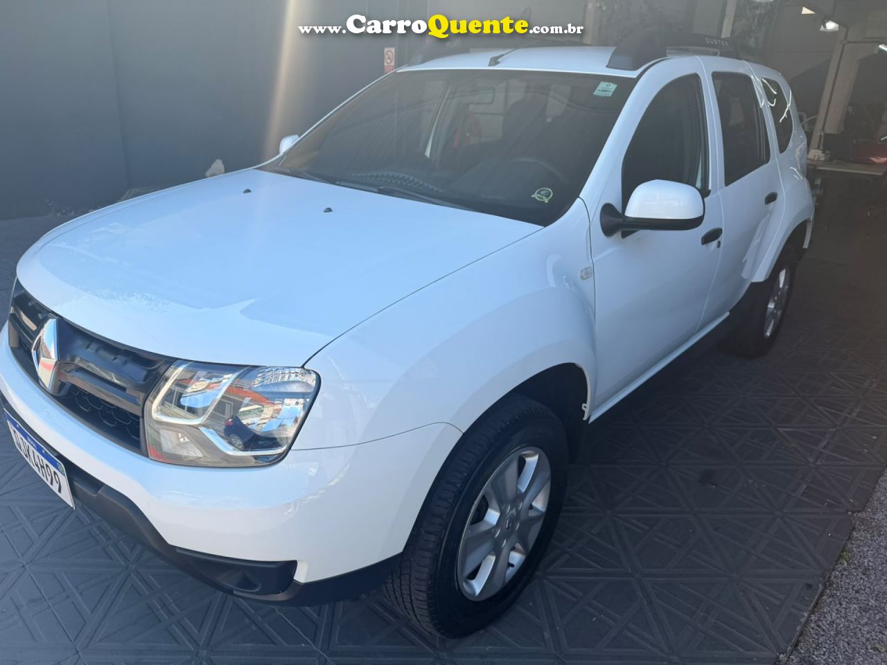 RENAULT   DUSTER EXPRESSION 1.6 HI-FLEX 16V MEC.   BRANCO 2019 1.6 FLEX - Loja