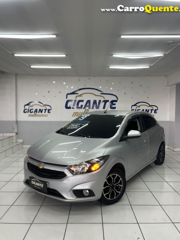 CHEVROLET   ONIX HATCH LT 1.0 8V FLEXPOWER 5P MEC.   PRATA 2019 1.0 FLEX - Loja