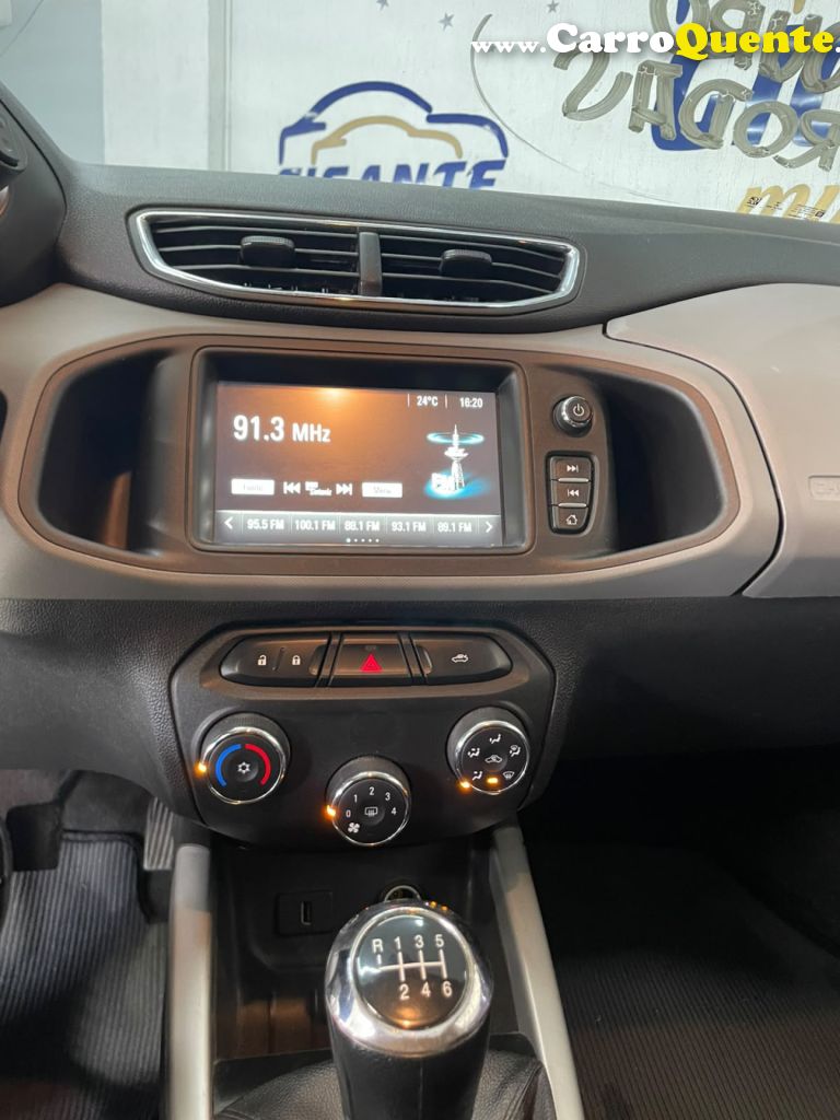 CHEVROLET   ONIX HATCH LT 1.0 8V FLEXPOWER 5P MEC.   PRATA 2019 1.0 FLEX - Loja