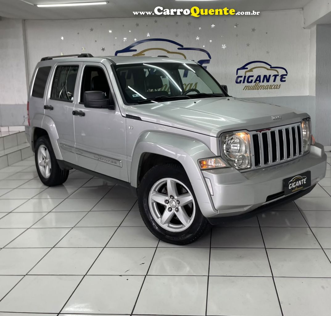 JEEP   CHEROKEE LIMITED 3.7 4X4 V6 12V AUT.   PRATA 2012 2.7 GASOLINA - Loja
