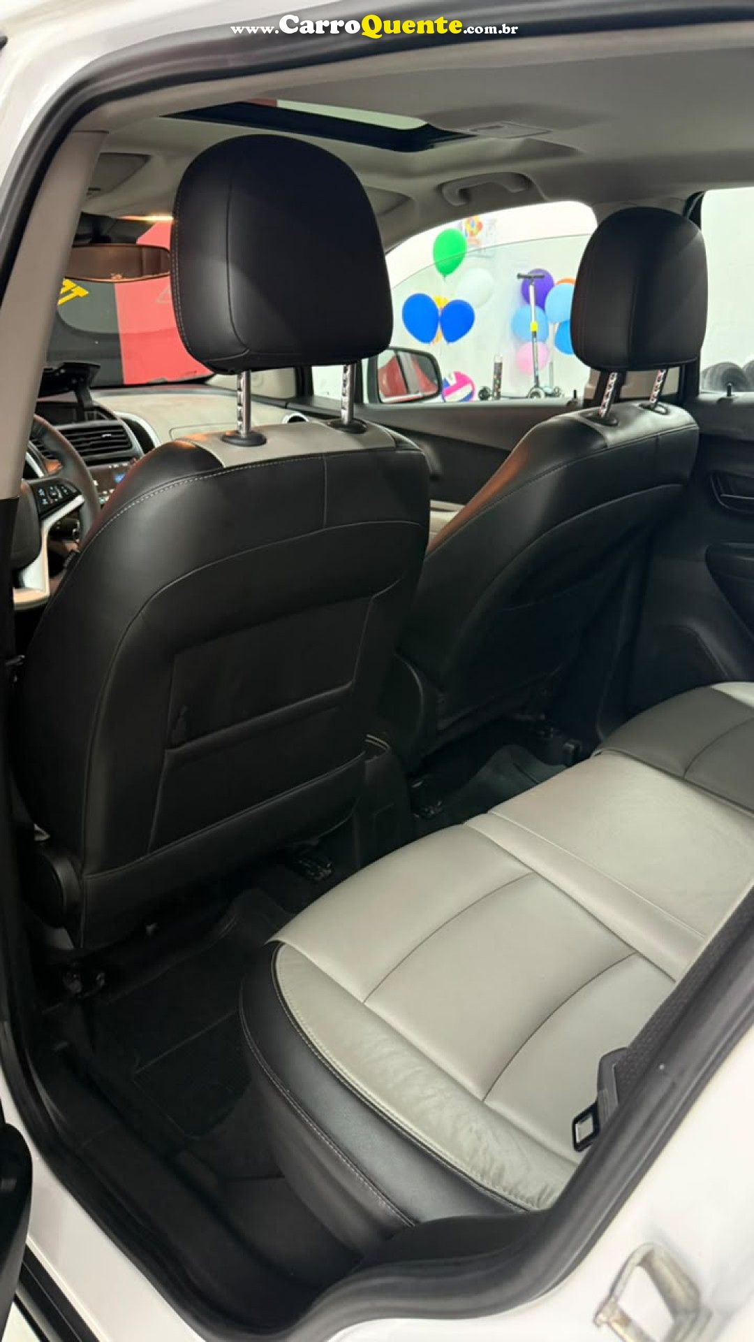 CHEVROLET   TRACKER LTZ 1.8 16V FLEX 4X2 AUT.   BRANCO 2013 1.8 FLEX - Loja