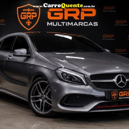 MERCEDES-BENZ   CLASSE A 250 2.0 TB SPORT AUT.   CINZA 2016 2.0 GASOLINA