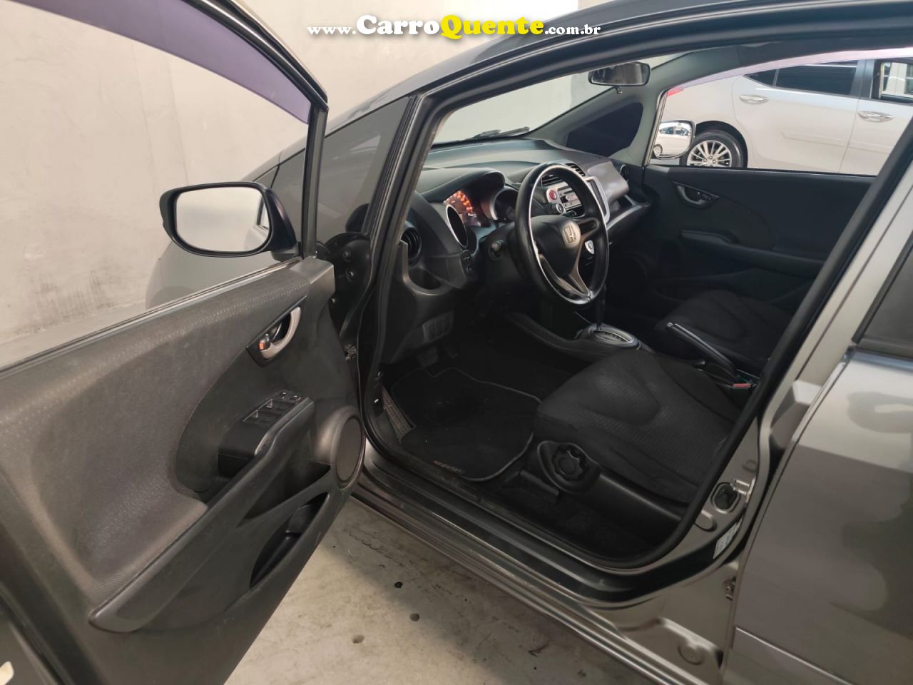 HONDA   FIT LX 1.4 1.4 FLEX 8V16V 5P AUT.   CINZA 2010 1.4 FLEX - Loja
