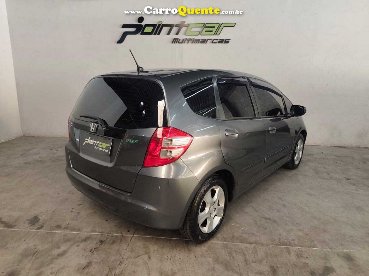 HONDA   FIT LX 1.4 1.4 FLEX 8V16V 5P AUT.   CINZA 2010 1.4 FLEX - Loja