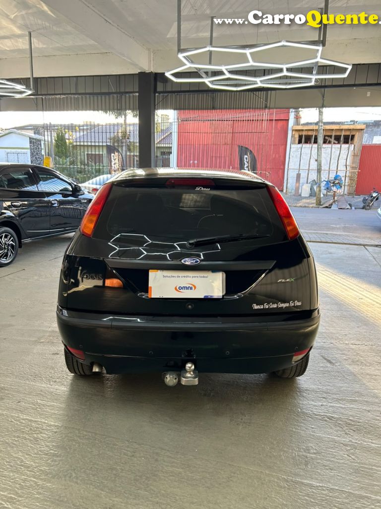 FORD   FOCUS 1.6 SSESE PLUS FLEX 8V16V  5P   PRETO 2008 1.6 FLEX - Loja