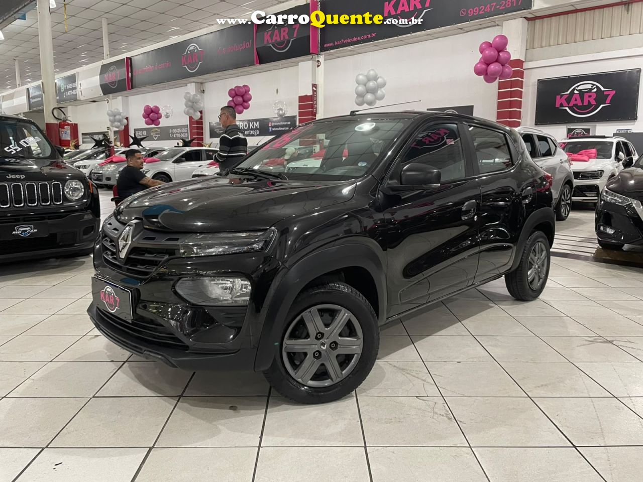RENAULT   KWID ZEN 1.0 FLEX 12V 5P MEC.   PRETO 2026 1.0 FLEX - Loja
