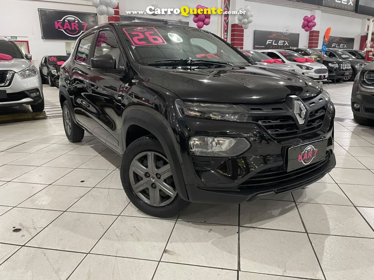 RENAULT   KWID ZEN 1.0 FLEX 12V 5P MEC.   PRETO 2026 1.0 FLEX - Loja