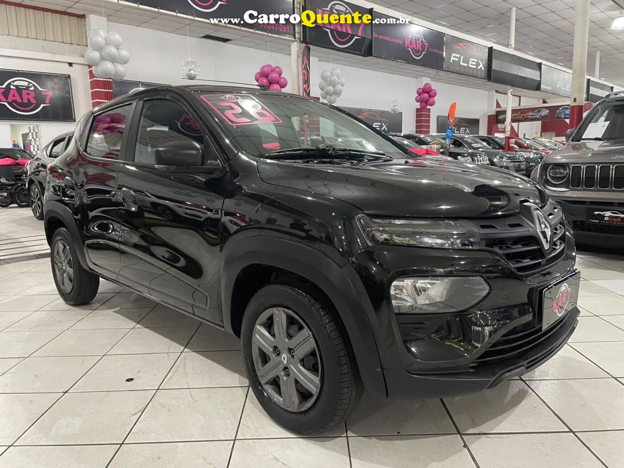 RENAULT   KWID ZEN 1.0 FLEX 12V 5P MEC.   PRETO 2026 1.0 FLEX - Loja