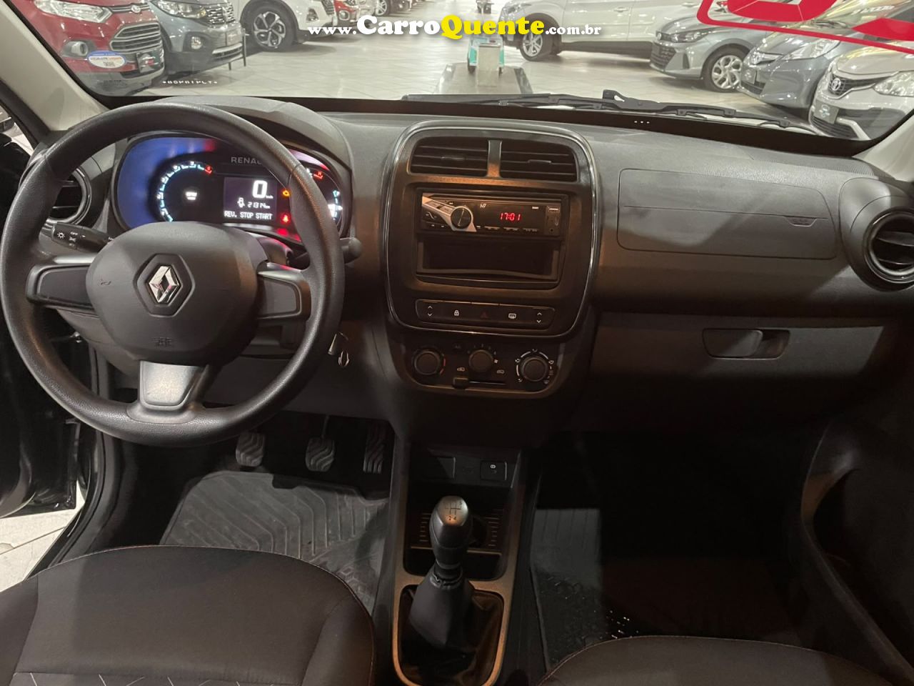 RENAULT   KWID ZEN 1.0 FLEX 12V 5P MEC.   PRETO 2026 1.0 FLEX - Loja