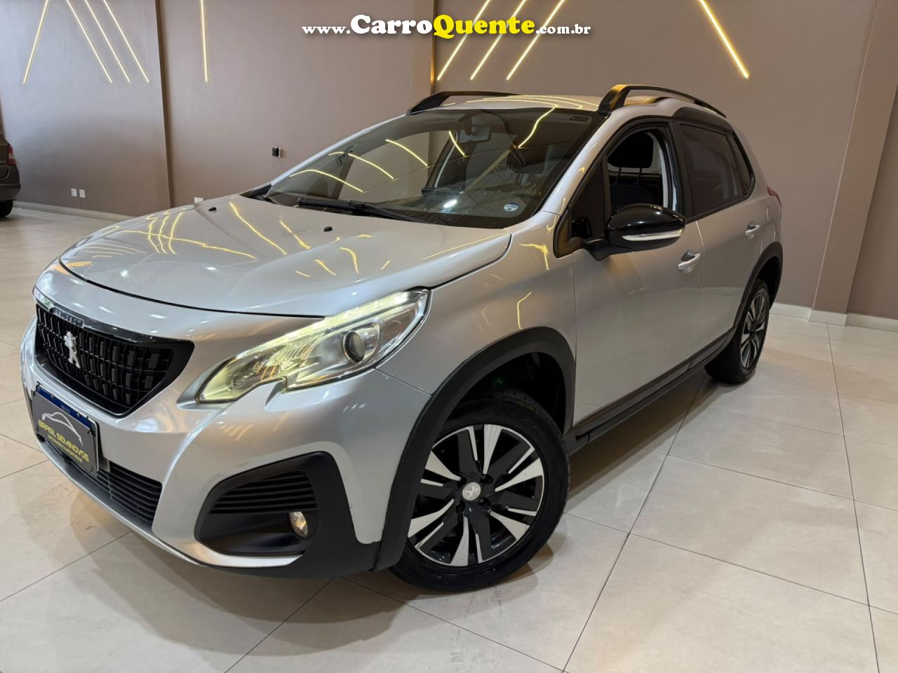 PEUGEOT   2008 ALLURE PK   PRATA 2022 1.6 FLEX - Loja