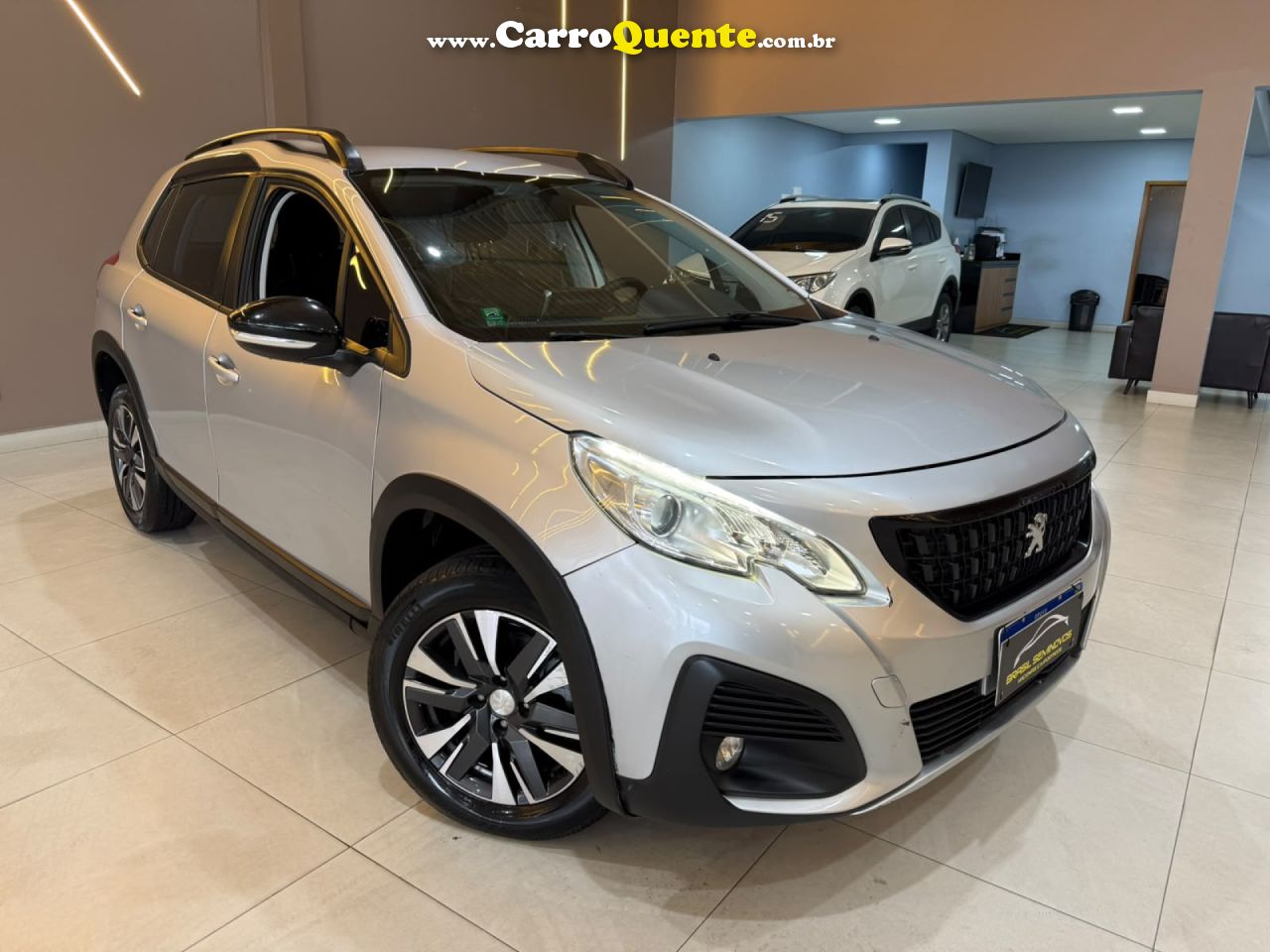 PEUGEOT   2008 ALLURE PK   PRATA 2022 1.6 FLEX - Loja