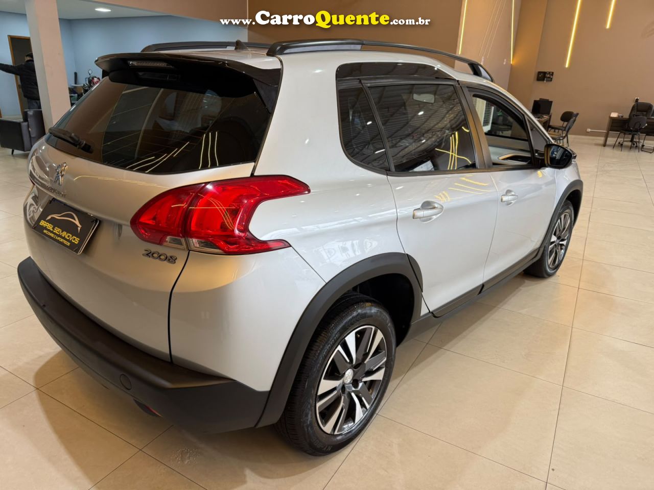 PEUGEOT   2008 ALLURE PK   PRATA 2022 1.6 FLEX - Loja