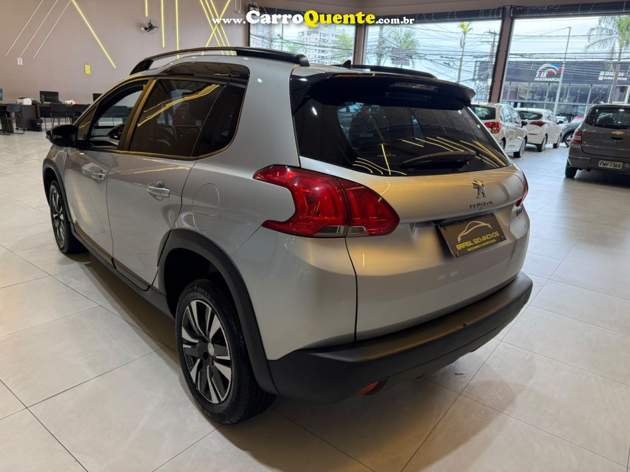 PEUGEOT   2008 ALLURE PK   PRATA 2022 1.6 FLEX - Loja
