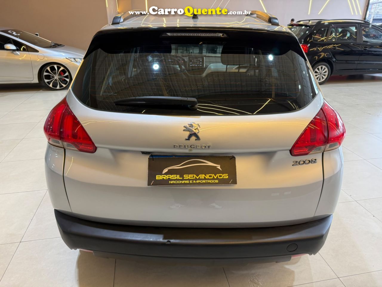 PEUGEOT   2008 ALLURE PK   PRATA 2022 1.6 FLEX - Loja
