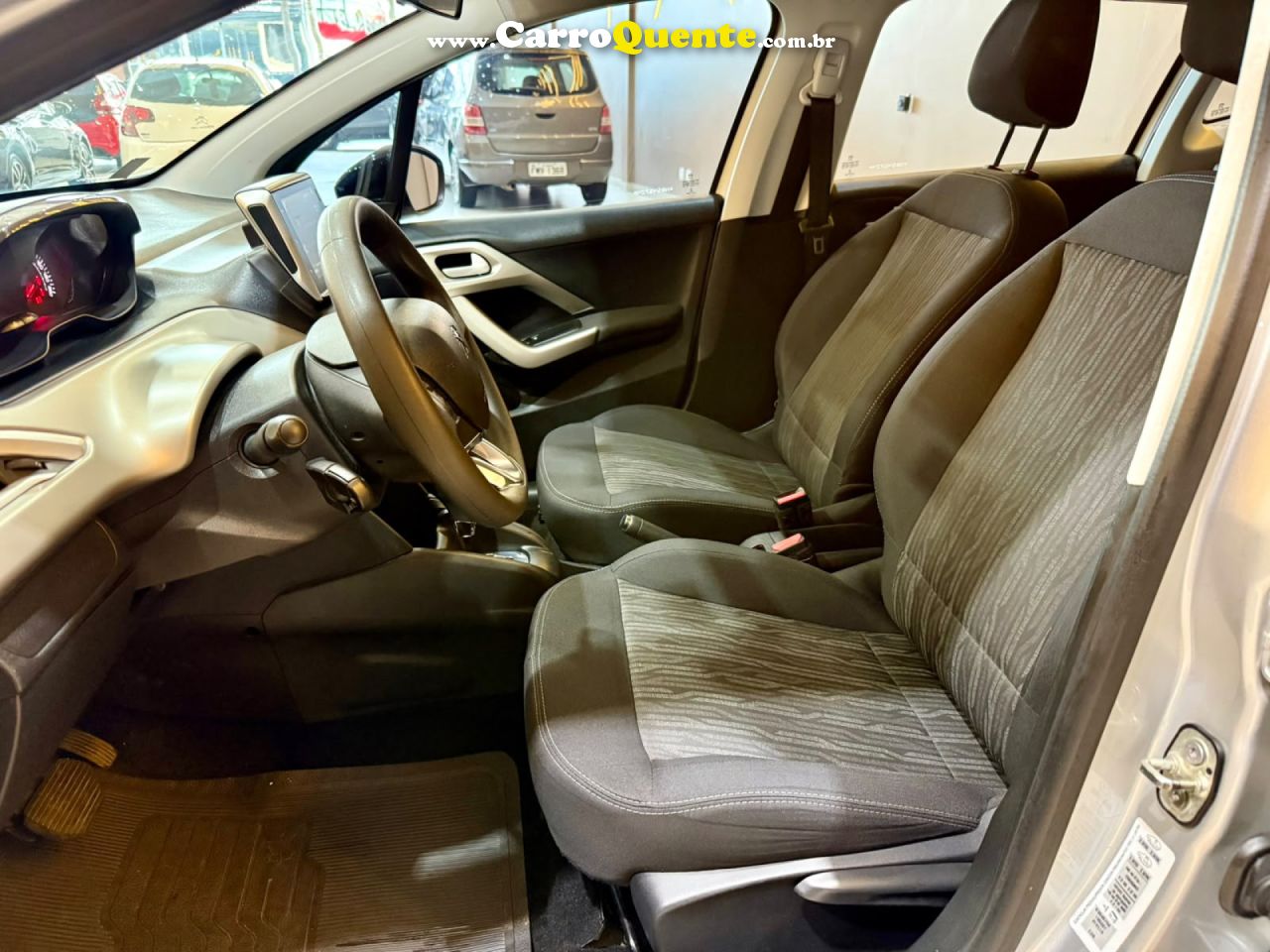PEUGEOT   2008 ALLURE PK   PRATA 2022 1.6 FLEX - Loja