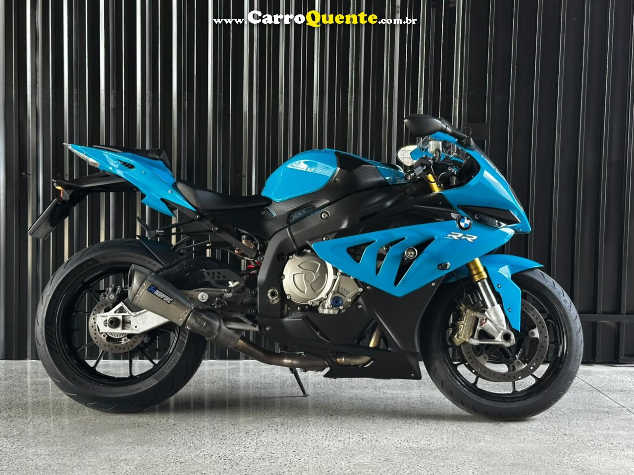 BMW   S1000 RR   AZUL 2012 1000 GASOLINA - Loja
