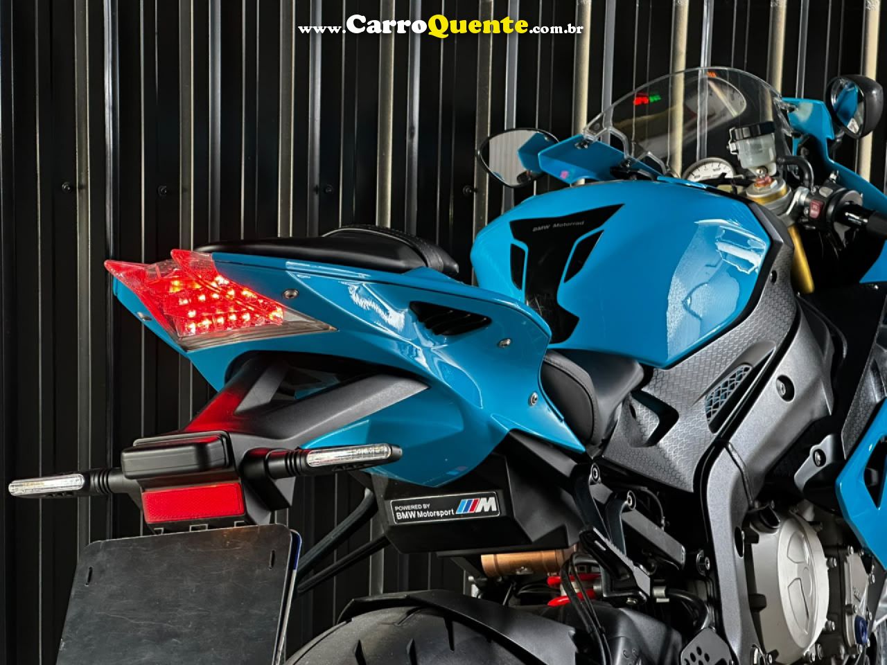 BMW   S1000 RR   AZUL 2012 1000 GASOLINA - Loja