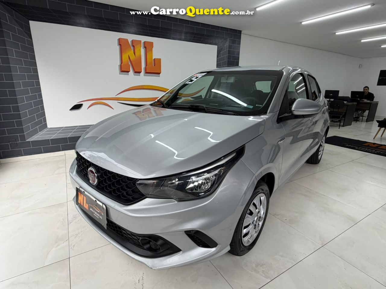 FIAT   ARGO DRIVE 1.0 6V FLEX   PRATA 2019 1.0 FLEX - Loja