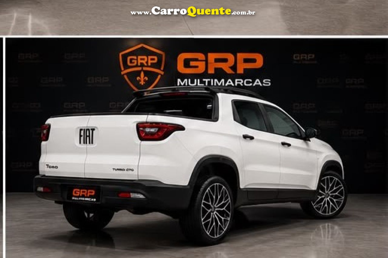 FIAT   TORO ENDURANCE 1.3 T270 4X2 FLEX AUT.   BRANCO 2024 1.3 FLEX - Loja