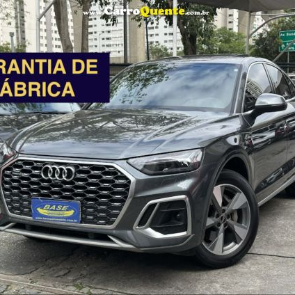 AUDI   Q5 PERFORMANCE 2.0 TFSIE S.TR. QT (HIB.)   CINZA 2024 2.0 GASOLINA E ELÉTRICO