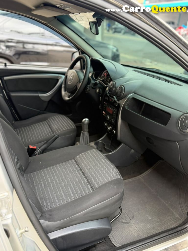 RENAULT   SANDERO EXPRESSION HI-FLEX 1.0 16V 5P   PRATA 2012 1.0 FLEX - Loja