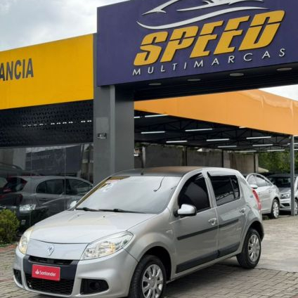 RENAULT   SANDERO EXPRESSION HI-FLEX 1.0 16V 5P   PRATA 2012 1.0 FLEX