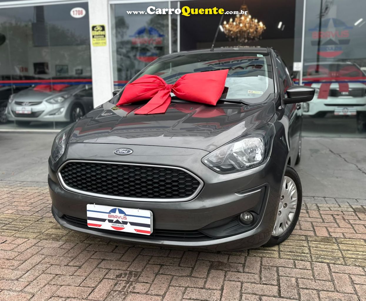 FORD   KA 1.0 SESE PLUS TIVCT FLEX 5P   CINZA 2020 1.0 FLEX - Loja