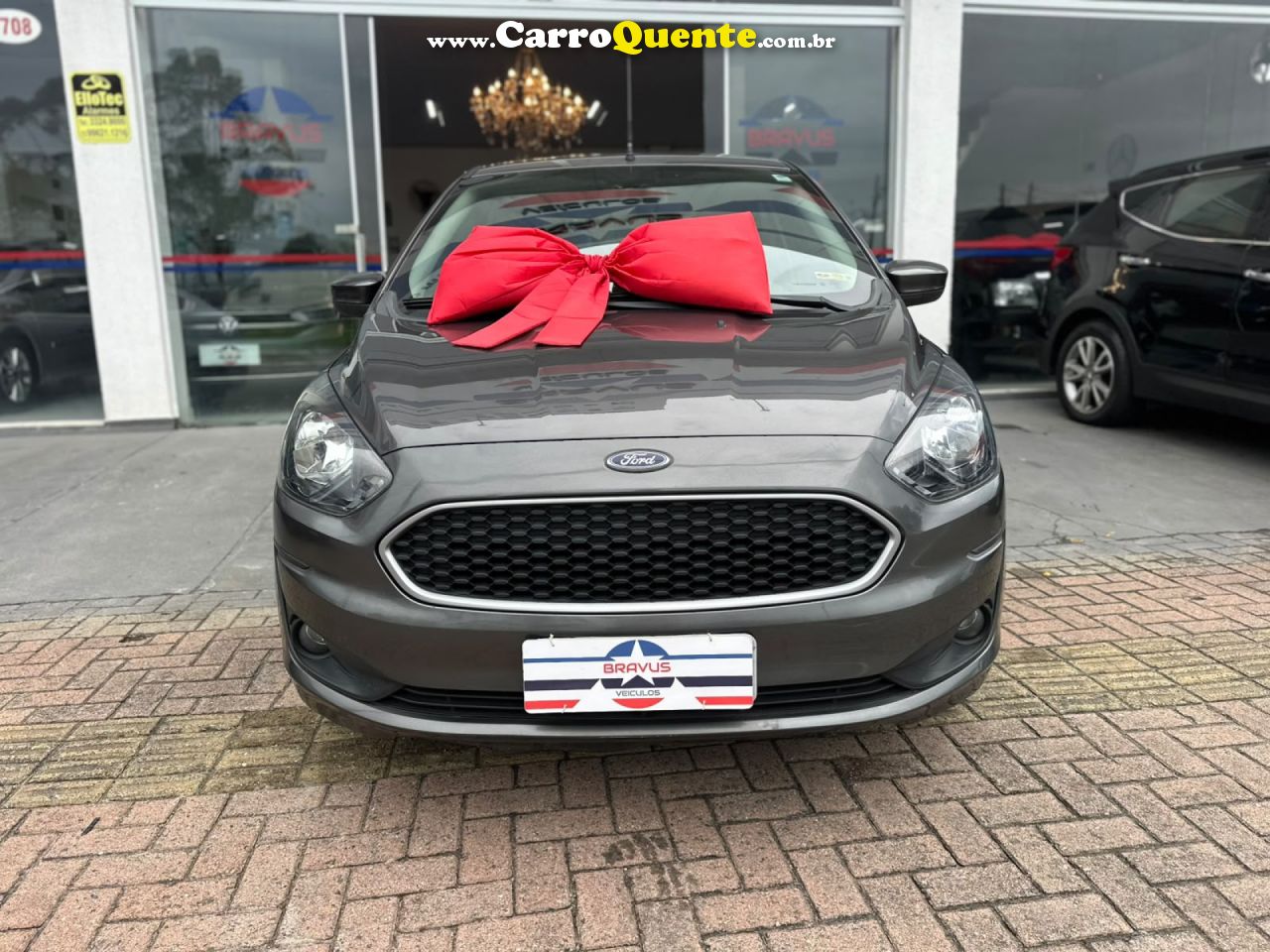FORD   KA 1.0 SESE PLUS TIVCT FLEX 5P   CINZA 2020 1.0 FLEX - Loja