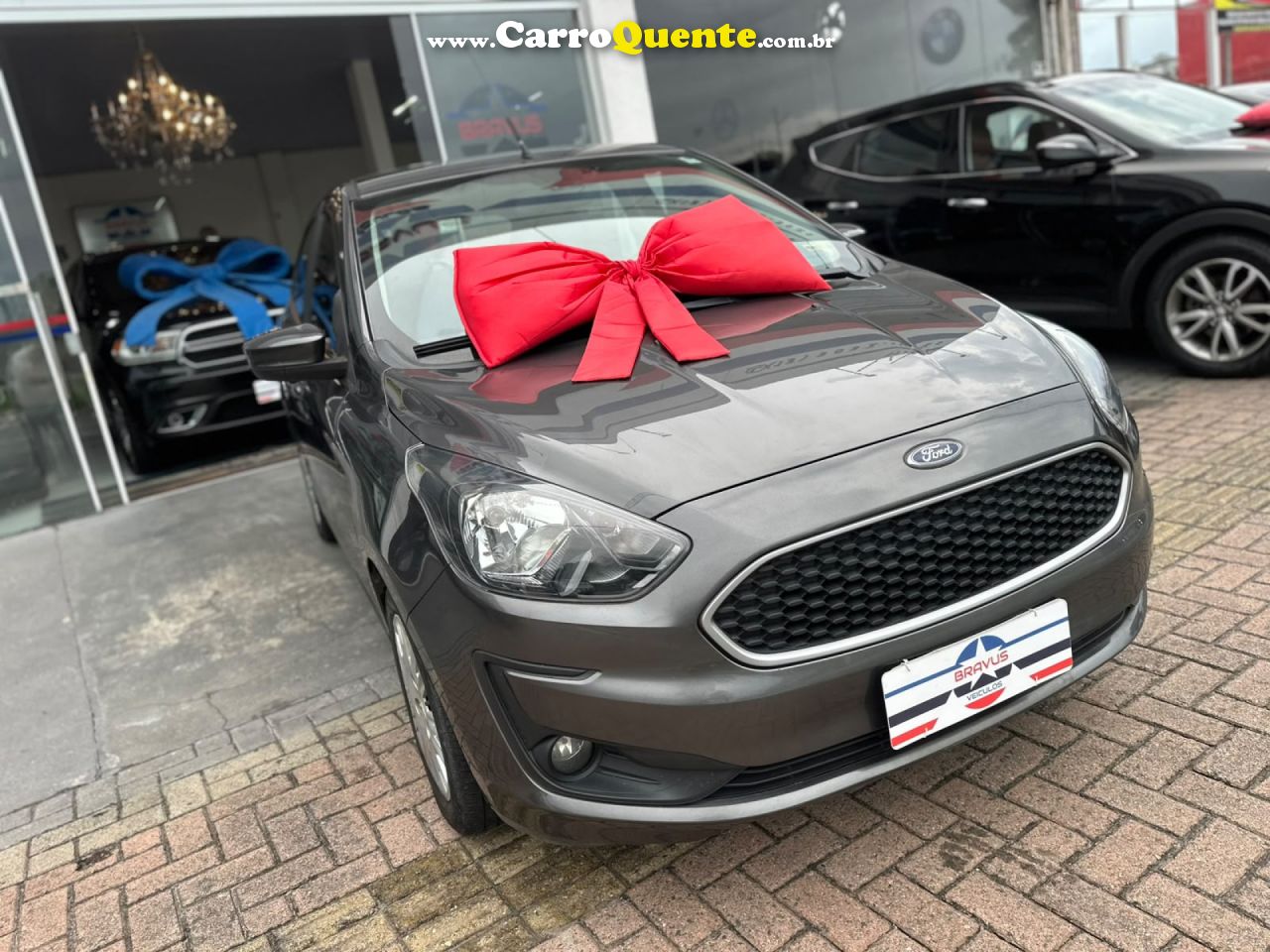 FORD   KA 1.0 SESE PLUS TIVCT FLEX 5P   CINZA 2020 1.0 FLEX - Loja
