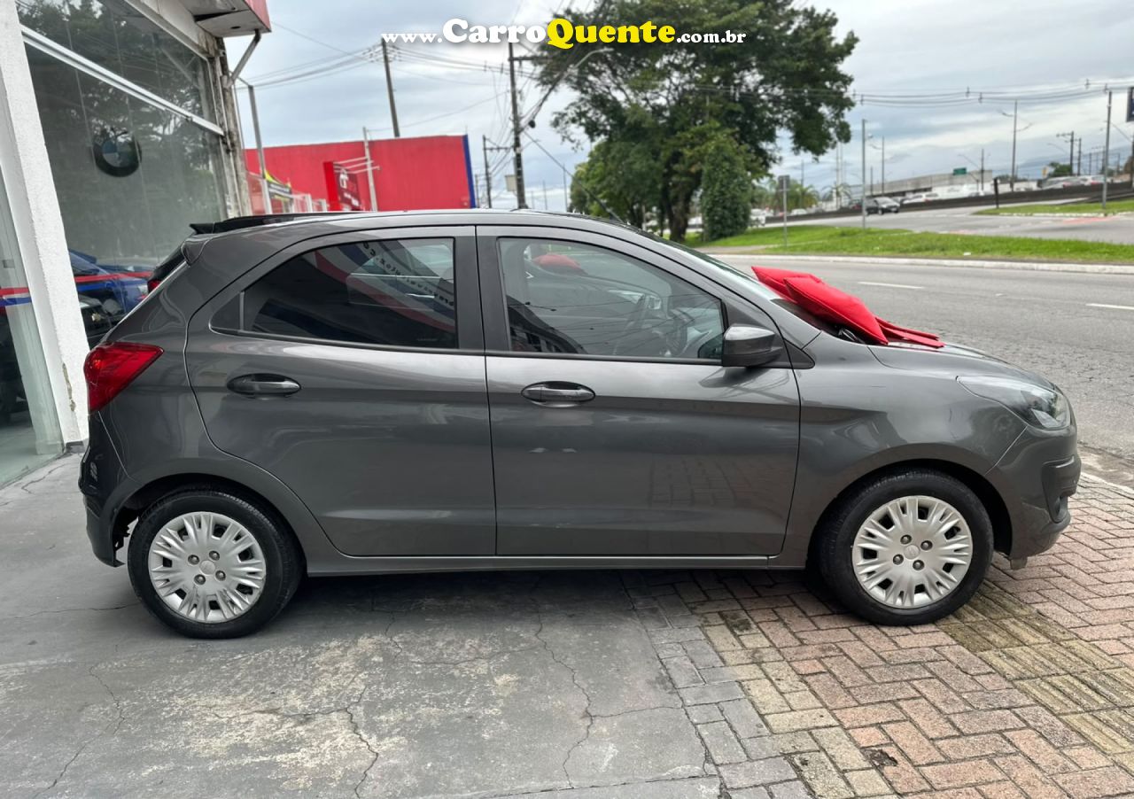 FORD   KA 1.0 SESE PLUS TIVCT FLEX 5P   CINZA 2020 1.0 FLEX - Loja